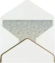 FRESQA Clear Sea Water White Sand Beach Ideal For Weddings, Friendships, And Holidays | Crafted From Premium Pearlescent Paper