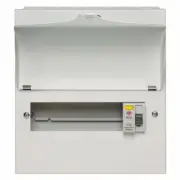 Wylex NMRS806L Amendment 3 Metal 8 way Consumer Unit 80A 30mA RCD