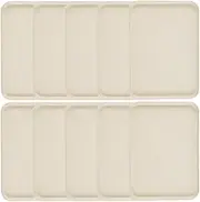 10 PcsTrays for Serving Food,Serving Platter,Serving Trays,Fruit Tray,Trays,Serving Trays for Party,Fruit Trays for Serving for Party,Large Capacity Serving Platters and Trays for Veggie Fruit