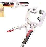 C Clamp Welding Pliers - Woodworking Clamps C Plier with Swivel Pads,High-Strength Woodworking Tool for Electrician Maintenance Repair Workshop Household Projects