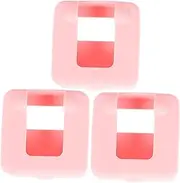 Hoement 3pcs Wireless Microphone Protective Cover Shockproof Silicone Case for Wireless Ii Durable Storage for Mic Easy to Install Remove Compact Design