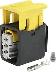 BIZOCA 3Pin 2-1418448-1 Waterproof Automotive Connectors 1.6mm Heavy Duty Sealed Connectors Series Additional Terminal and Seal(2-1418448-1)
