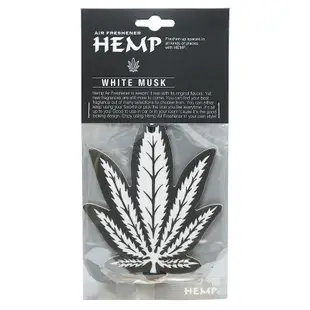 【HEMP 香氛系列】AIR FRESHENER White Musk 白麝香 芳香 吊卡 / 香片 (1入) 化學原宿