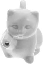 NOLITOY Animal Shaped Decorative Latte Cup Milk Jug for Coffee Frothing Small Milk Bottle Flower Cup for Home Cafe