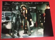 TOM BAKER 4TH DOCTOR SIGNED 8 BY 10 INCH PHOTO WILL COME WITH ITS OWN C.O.A No2