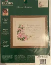 NEW! Bucilla “YE ARE THE LIGHT” #43659 Biblical Verse 11.75”x 9.75” Cross Stitch