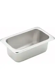 Winco SPJM-902, 2.5-Inch Deep One-Ninth Size Anti-Jamming Steam Table Pan