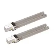 2pcs 9W 9 WATT UV Bulbs for SUNSUN Canister Filter Coralife Turbo Twist 3x ESU