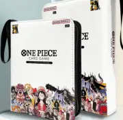 One Piece TCG Binder Premium leather 25th Anniversary Luffy 4 Grid 400 Cards