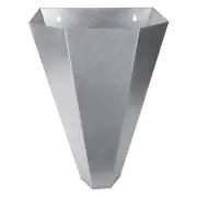 Simplified Cleaning with our Medium Size Galvanized Steel Poultry Cone