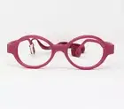 Miraflex Baby Lux 2 Kids Eyeglass Frames MBL2 KP Burgundy Pearl 40/18