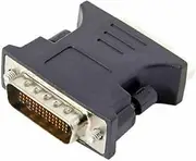 Plastic DMS to DVI Adapter Spare Parts Computer Graphics Card Extension Adapter for DMS-59 Video Cards