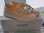 SUPERGA 2750 COTU CLASSIC YELLOW Sneakers Size 41 BNWB