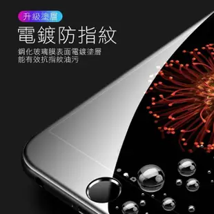 iPhone6 6s Plus 手機保護貼滿版絲印電鍍9H玻璃鋼化膜(iPhone6s保護貼 iPhone6s鋼化膜)