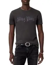 John Varvatos Slink Vinyl Graphic Tee