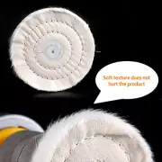 Polishing Buffing Pads Mop Wheel Buffer Pad Drill Kit for Car Polisher 7PcsSet·↔