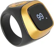 Tally Counter BT 5.1 Compatibility Clicker, Lightweight ABS Material for Muslim Friends, Vibrating Motor Sensor Support APP with Accurate Directions and Prayer Time Reminders