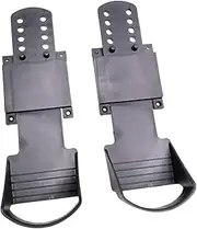 Perfeclan 2X Elliptical Machine Pedals Trainer Pedal Multipurpose Replacement Leg Training Rowing Machine Pedals Foot Pedals for Home Indoor Supplies