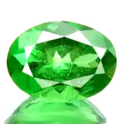 0.75ct FANTASTIC NATURAL 5A+ GREEN TSAVORITE GARNET RARE AWESOME WORTHWHILE GEM!