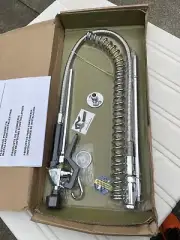 Encore Pre-Rinse Hose 44" long with Angled Spray and adapters Kitchen Restaurant