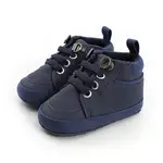 NEW DESIGN BABY CASUAL SHOES SOLID COLOR SPLICED PU LEATHER