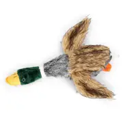 Squeaking dog toys for puppy dogs to keep them busy Mallard duck filling dog toys medium small dogs, 16.5 'Wild duck