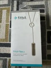 NEW Fitbit Gold Pendant Necklace For Flex 2 (Genuine Fashion Jewelry Accessory)