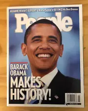 People Magazine November 17 2008 Barack Obama Makes History Beyonce Best Dresses