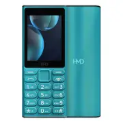 HMD 105 4G (Dual Sim, 128MB, Keypad Phone) - Cyan