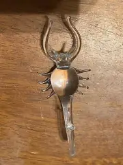 Vintage Czech Republic - Hand Blown Glass Scorpion Zodiac Sign