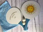 DOLCE & GABBANA PING PONG Table Tennis Racquet Set Limited Edition Rare Find