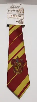 Wizarding World Harry Potter Gryffindor Neck Tie Child Kids Buckle Down New
