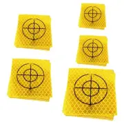 Brand New Reflector Sheet Reflector Target 100pcs 20/30/40/50/60mm Crosshairs