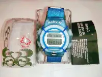 在飛比找Yahoo!奇摩拍賣優惠-日本CASIO 卡西歐 BABY G 運動腕錶 電子錶 手錶