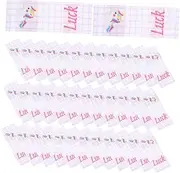SEWACC 100pcs Unicorn Cloth Name Labels Daycare Animal Clothing Label Clothing Craft Decorative Shoe Tag Name for Garment Accessories Craft Tag Fabric Violet