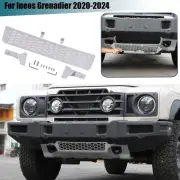 Silver Front Grill Mesh Bumper Grille Grid Anti-Insect Net For Ineos Grenadier