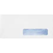 LUX #10 Right Side Window Envelopes 4 1/8" x 9 1/2" Bright White 21438-50