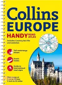 在飛比找三民網路書店優惠-Collins Europe Handy Road Atla