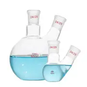 25-1000ml Chemistry Laboratory 2 Neck 14-29# Boiling biology glassware Flask