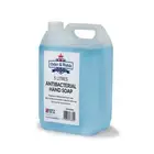 Osler & Walsh 5 Litre Antibacterial Blue Hand Soap, Lightly Fragranced Hand Wash