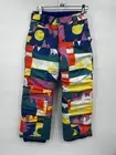 Patagonia Youth Powder Town Pants Frontera Passage Blue Size Small 7-8 Ski Snow