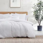 Dkny Modern Waffle Comforter Set, King