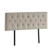 Double Size | Deluxe Headboard Bedhead (Beige)