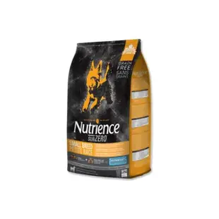 【Nutrience 紐崔斯】SUBZERO頂級無穀小型犬+凍乾（火雞肉+雞肉+鮭魚）5kg/11lbs(狗飼料、狗糧)