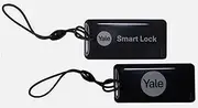 Yale YDKEYTAG Contactless Key Tag, Black (Pack of 2)