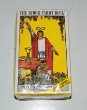 new sealed Rider Tarot Deck Waite 78-card complete full color NIB mint