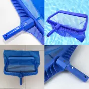 US 1-2Pc Heavy Duty Pool Skimmer Leaf Rake Net Scooper, Cleaning Pool, Fine Mesh