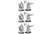 3x 2pc Dungeons & Dragons Nolzur's Marvelous Minis Multiclass Cleric Wizard Male
