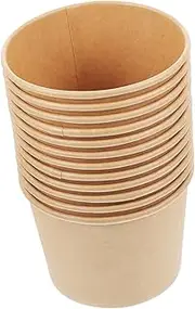 Anneome Disposable Rice Bowls 12 Pack 16oz for Food Service Banquets and Outdoor Activities