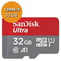 在飛比找momo購物網優惠-【SanDisk 晟碟】Ultra 32GB microSD